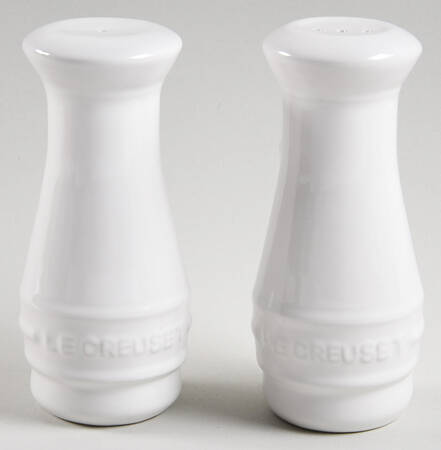 White Salt & Pepper Set