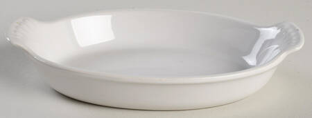White 6" Individual Augratin
