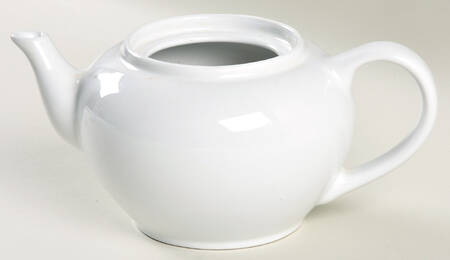 White Small Teapot No Lid