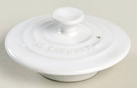 White Lid for Small Teapot