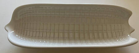 White Boiled Corn Holder