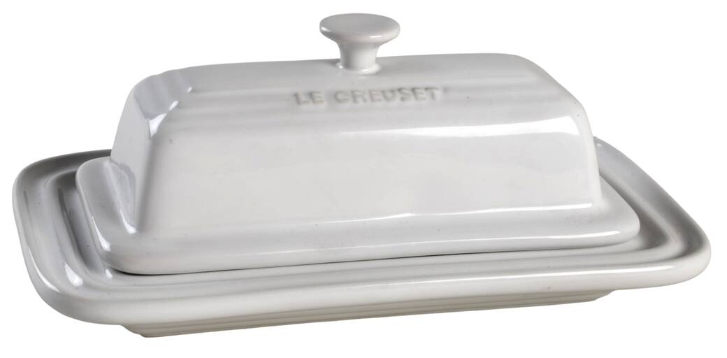 White 1/4 Lb Covered Butter