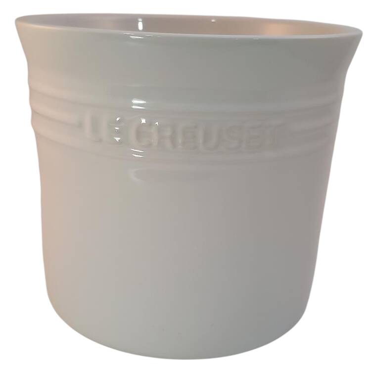 White Utensil Holder