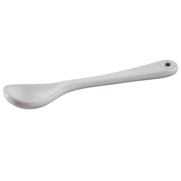 White Spoon Condiment