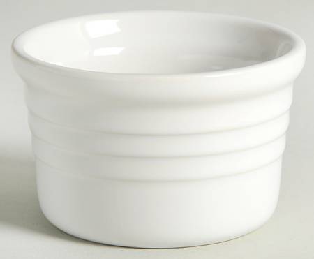 White Ramekin by Le Creuset
