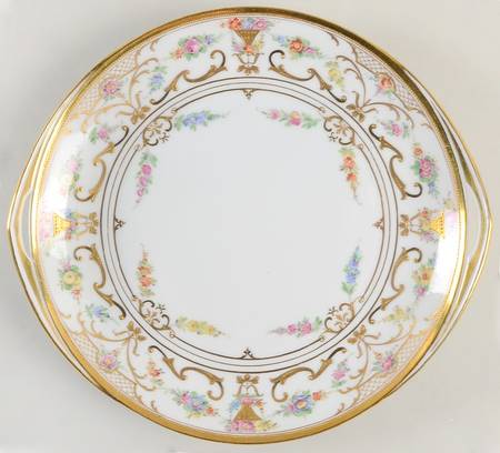 255 Handled Cake Plate