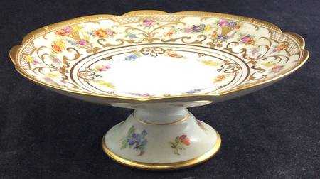 255 Round Compote (Height X Width)