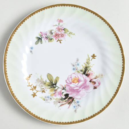 Charmed Rose Dessert/Pie Plate