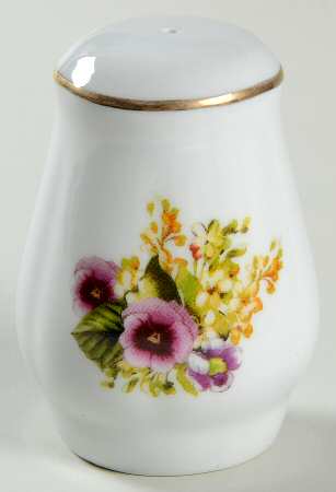 Spring Pansies Salt Shaker