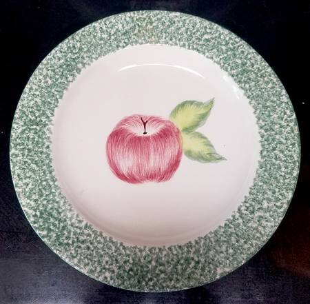 Apple Stipple Salad Plate