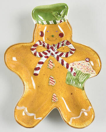 Holiday Treats Open Candy Dish