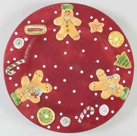 Holiday Treats Dinner Plate