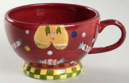 Holiday Treats Cup for Individual Teapot & Lid with Cup