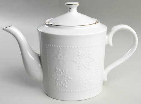Crystal Snowflake Teapot & Lid