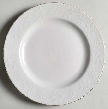 Crystal Snowflake Salad Plate
