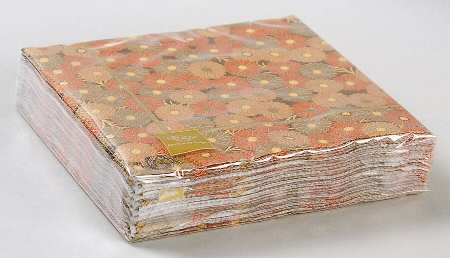 Gilded Tapestry Package of Paper Cocktail Napkins