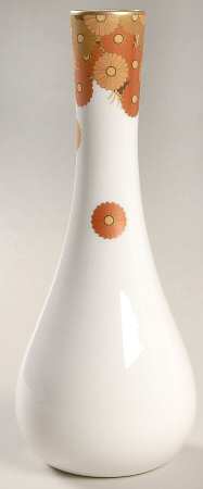 Gilded Tapestry 8" Bud Vase
