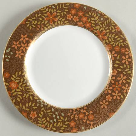Gilded Tapestry Salad Plate