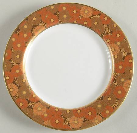 Gilded Tapestry Bread & Butter Plate