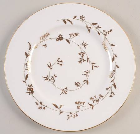 Golden Bough Accent Luncheon Plate