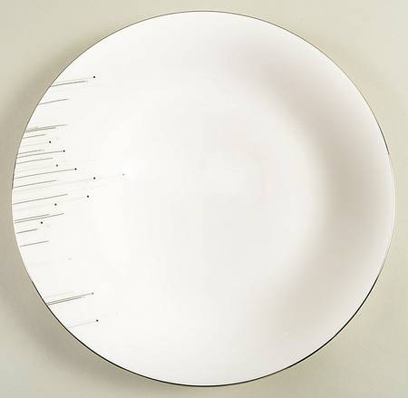 Platinum Ice Dinner Plate