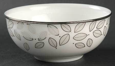 Platinum Leaf 6" All Purpose Bowl