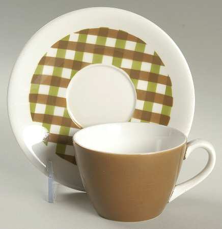 3327 Flat Cup & Saucer Set