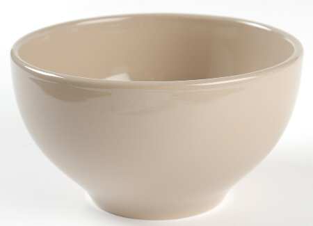 Diner Taupe Soup/Cereal Bowl