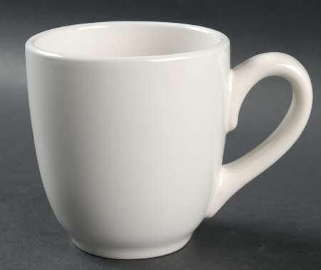 Diner White Mug