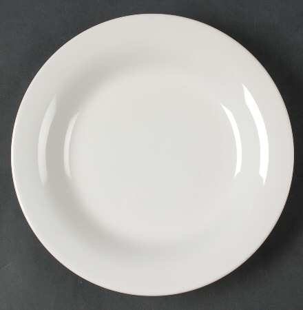 Diner White Salad Plate