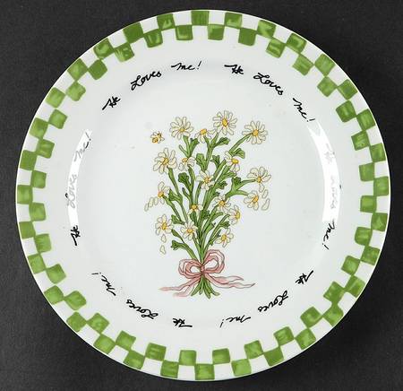 Robin Woods Country Salad Plate