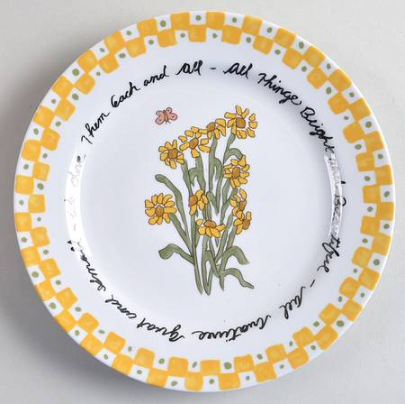 Robin Woods Country Salad Plate