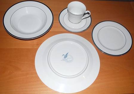 Celebration Footed Cup & Saucer Set