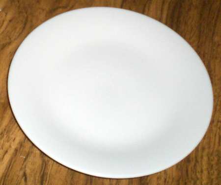 Opulence White Salad Plate