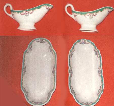 Hotel Peabody Gravy Boat & Underplate/Relish