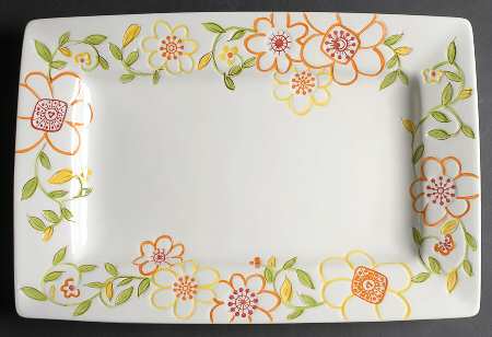 Tess 16" Rectangular Serving Platter