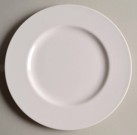 Classic White Luncheon Plate