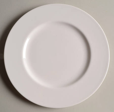 Classic White Luncheon Plate by Lenox