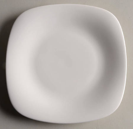 Classic White Square Salad Plate