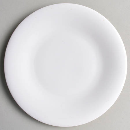 Classic White Coupe Salad Plate
