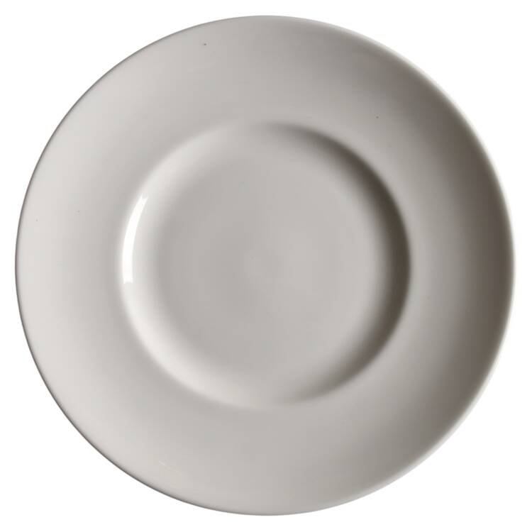 Classic White Bread & Butter Plate