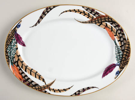 Carolyn 14" Oval Serving Platter