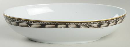 Carolyn 10" Oval Vegetable Bowl