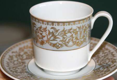 LAG54 Flat Cup & Saucer Set