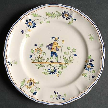 Moustiers Salad Plate