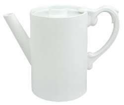 Miix White Teapot & Lid