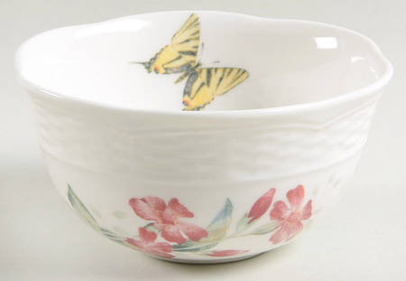 Butterfly Meadow Basket Dessert Bowl