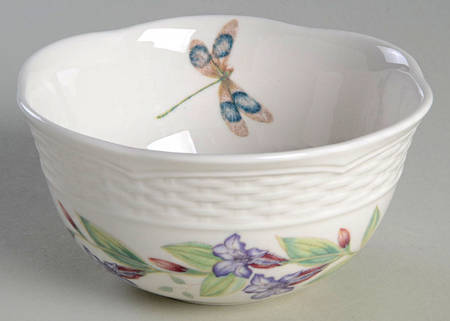 Butterfly Meadow Basket Dessert Bowl