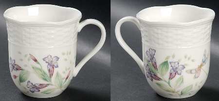 Butterfly Meadow Basket Accent Mug