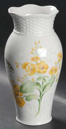 Butterfly Meadow Basket 9" Vase